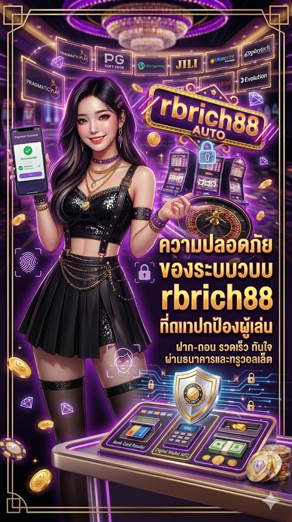 ความปลอดภัยของระบบ rbrich88 ที่ออกแบบมาเพื่อปกป้องผู้เล่น